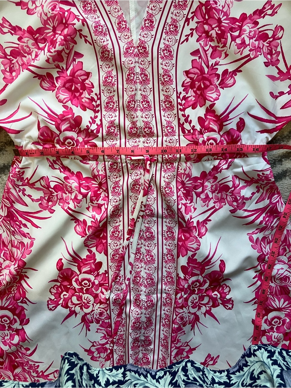 NWOT Drawstring Vacation Maxi Dress - Picture 5 of 5